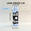 1PC Handball Mama Text Quote Print 750ml Color Plastic Sports Water Bottle Leakproof Flip Straw Lid Suitable for Sports Office Home Use