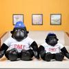Creative Leather Chimpanzee Plush Toy With Clothes Cute Gorilla Activity Doll Kids Festival Christmas Birthday Gift