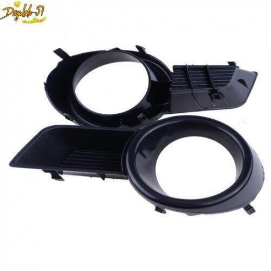 Пара накладок на решетку противотуманной фары переднего бампера для Toyota Highlander 2008-2010