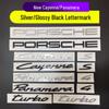 Compatible with 2024-2025 Porsche Cayenne/Panamera: Turbo Tail Emblem and 4-Letter Emblem Modification.