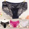 Women Sexy Lace See-Through Breathable Fashion Panties Briefs Lingerie Underwear