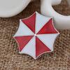 Protective Umbrella Brooch Badge, Small Red Umbrella Shaped Brooch, Exquisite And Versatile Clothing Pin Accessories