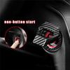 2023 New Car Engine Start Stop Switch Button Cover Decorative Auto Accessories Push Button Sticky Cover Car Interior Car-Styling