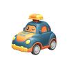 Plastic Mini Press Go Vehicles Mini Size Inertia Pull Back Cars Crawling Toys  Early Education
