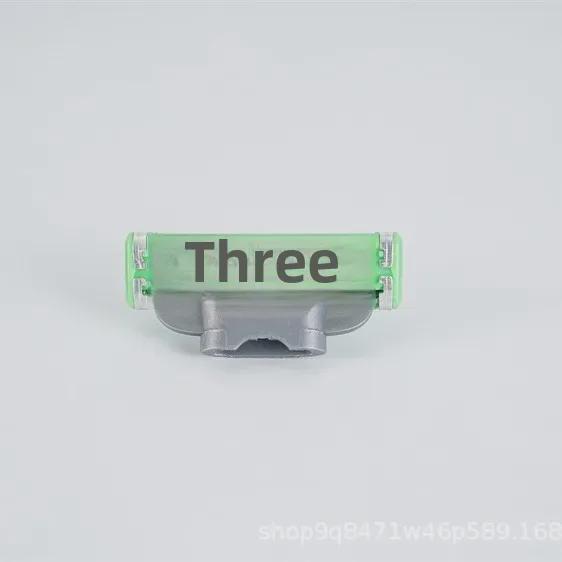 [Зеленый] Трехслойная ручная бритвенная головка для бритвы Geely Fengsu