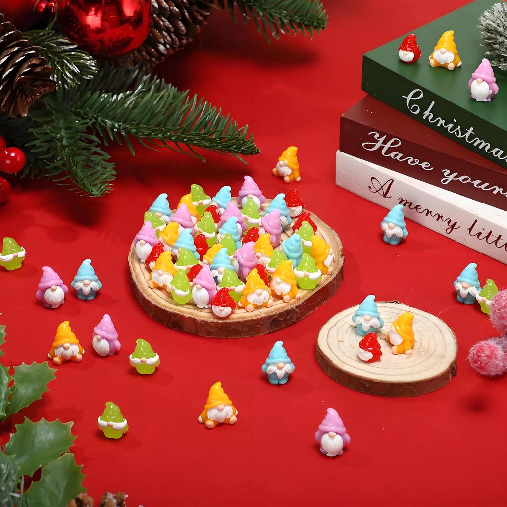 10/20Pcs Miniature Gnomes Statues Tiny Figures For Diy Fairy Garden Micro Landscape Craft Party Favors Gift