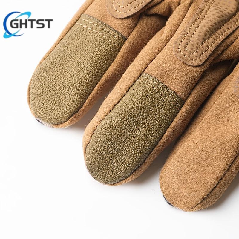 Bicycling Biking Gloves Outdoor Men Military Gloves Full Finger Tactical Protective Gloves for Fishing Fingerless Trip