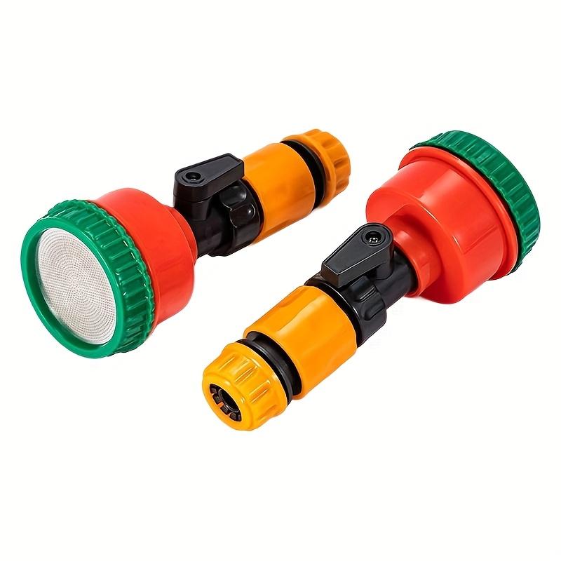 1 шт. Регулируемый ручной садовый опрыскиватель для полива с 4 отдельными водяными соединителями, подходит для полива рассады в теплицах, цветов, растений в питомниках