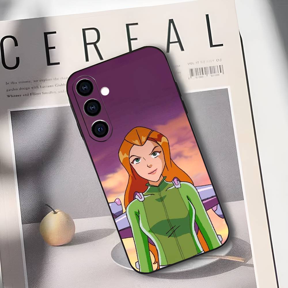 Cool T-Totally S-Spies Phone Case For Samsung Galaxy A73,A72,A71,A70,A53,A52,A51,Others Soft Black Cover