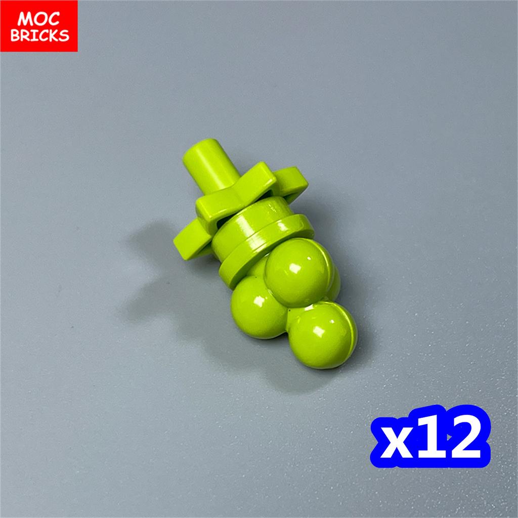 MOC Bricks Square Grape Trellis City Farm Vineyard Garden Scene Accessories Educational Building Blocks Model Kids Toys Gifts