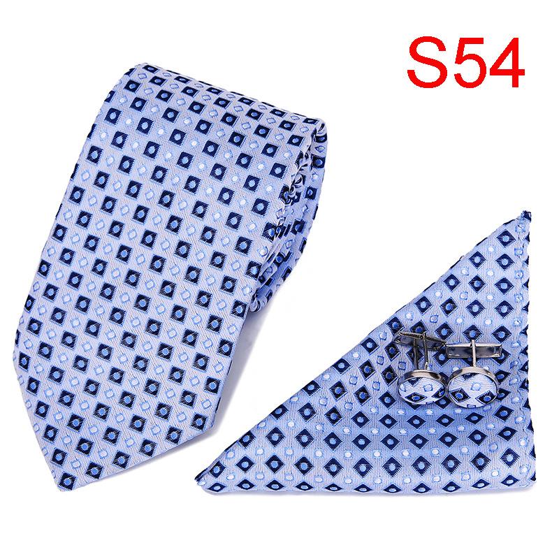 7,5 см деловой мужской галстук набор, полиэстеровый галстук свадебный подарочная коробка
