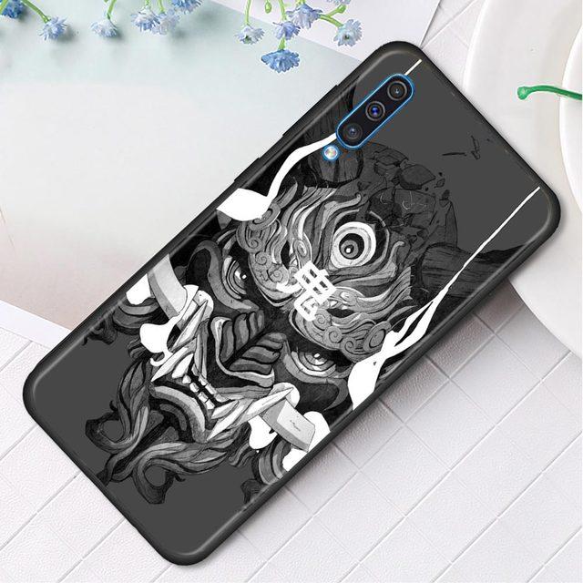 Силиконовый чехол для телефона Samsung Galaxy A50 A70 A10 A20e A30 A40 A20s A10s A10e A80 A90 A60 A30s, чехол самурай