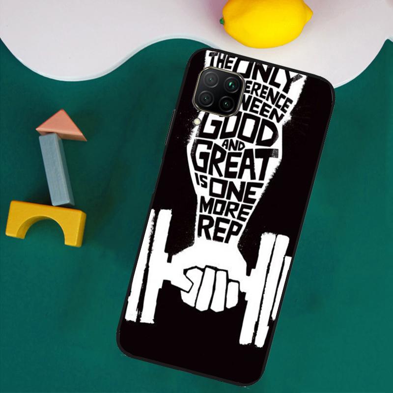 Bodybuilding Gym Fitness For Huawei Nova 8i 3i 7i 11i 12i 9 10 SE Y73 Y90 Y70 Y72 Y61 Y91 P30 P40 Lite P60 Pro Case
