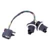 Tail Lamp Repair Wiring Harness 68004166AC, Rear Light Wire Lead Assembly with Plastic Housing for 2007-2018 Vehicle Lighting Maintenance Work