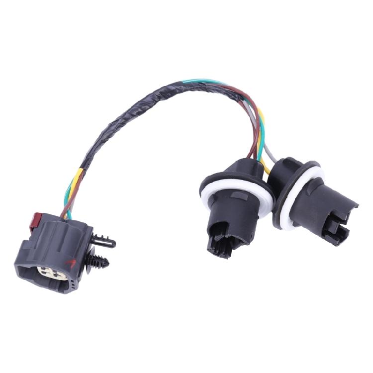 Tail Lamp Repair Wiring Harness 68004166AC, Rear Light Wire Lead Assembly with Plastic Housing for 2007-2018 Vehicle Lighting Maintenance Work