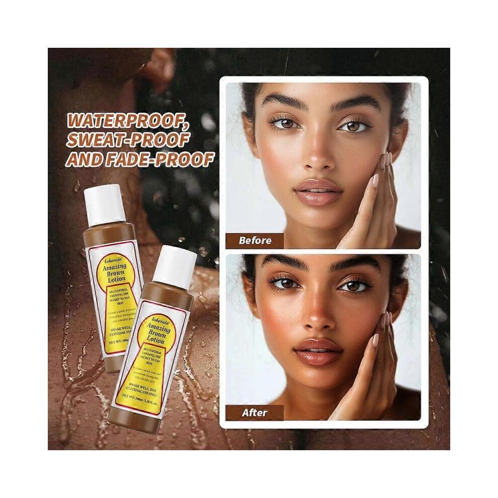 (BROWN LOTION)Amazing Maui Babe After Browning Lotion Fast Dark Tan 100ml Tanning NEW