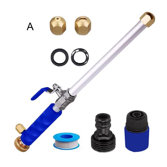 Мойка высокого давления Регулируемая герметичная конструкция Быстроразъемное соединение Нескользящая ручка Струйная насадка Мойка высокого давления с 2 сменными насадками