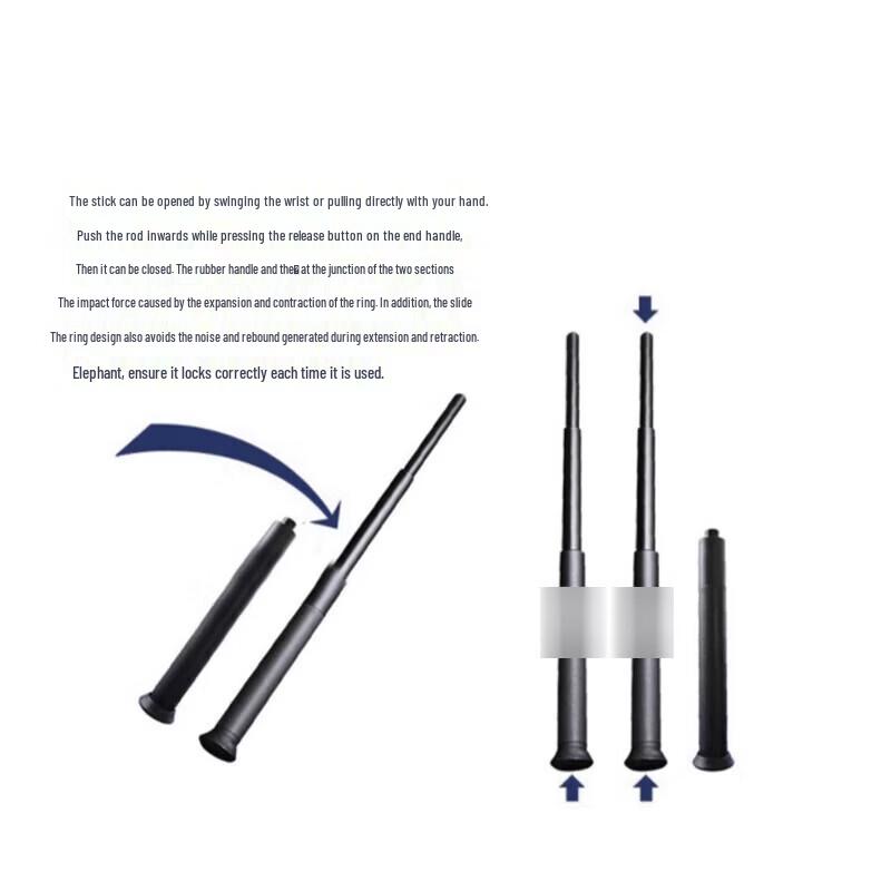 Jing Rui Zhi An Lightweight Telescopic Mechanical Baton