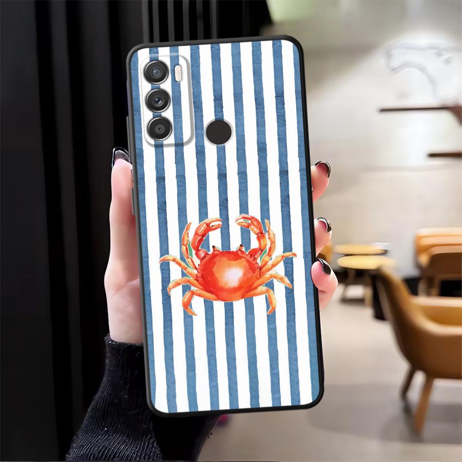 Чехол с морскими животными для Moto S30 Pro Edge 20 30 X30 Pro Мягкая задняя крышка телефона