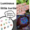 100pc Resin Animal Tortoise Glows In the Dark (random Color)