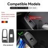 For Subaru Brz Toyota Gr86 2021 2022 2023 2024 LHD RHD Italian Top Suede Car Door Window Panel Sticker Interior Accessories