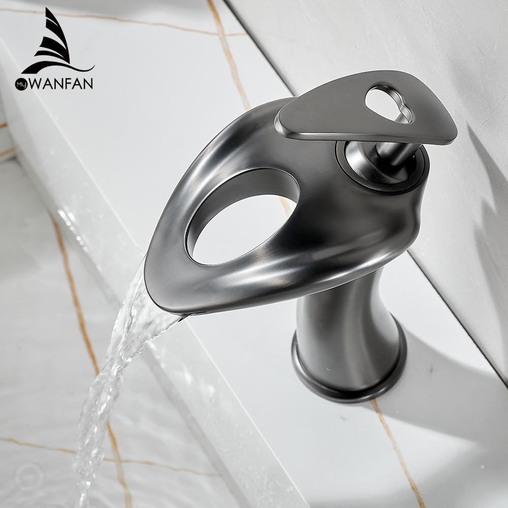 Basin Faucets Deck Mounted Bathroom Faucet Brass Mixer Single Handle Black Faucet Sink Mixer Washbasin Faucet Toilet