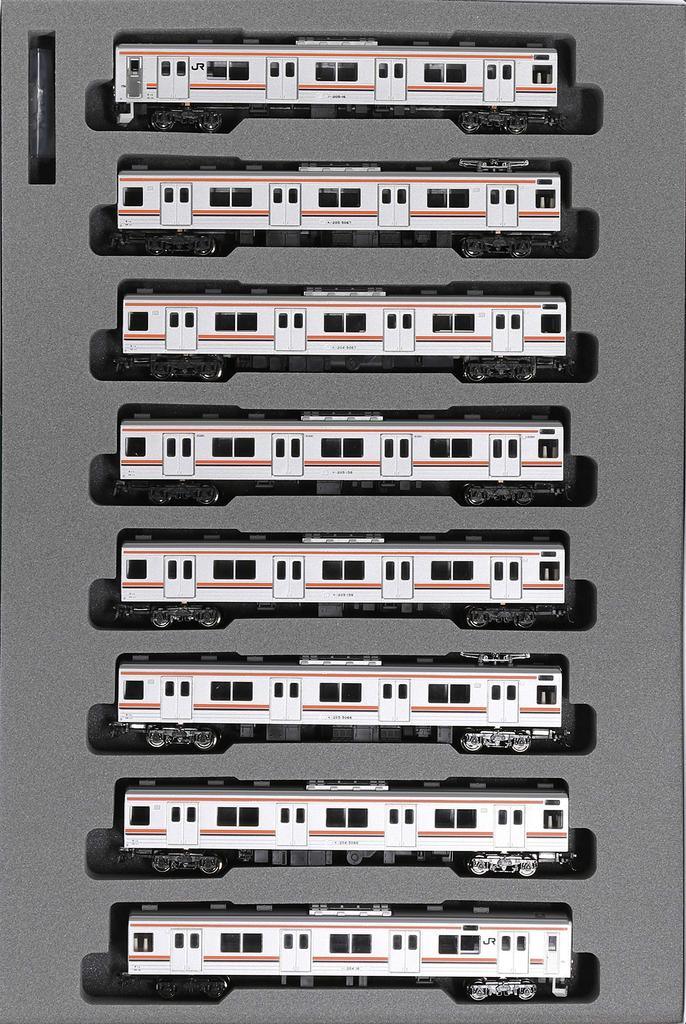KATO N Gauge 205 Series 5000 Musashino Line Saha 205 Door Large Window 8 Car Set Railway Model Train 10-1498