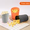 Popcorn Bucket Foldable Food Grade Large Capacity DIY Cup Shape Microwave Silicone Popcorn Maker Bowl Kitchen Accessories