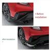 Rear Bumper Corner Spoiler Exterior Trim For Subaru WRX STI VB 2022+ STI Style ABS Diffuser Aerodynamic 3M Adhesive No Drilling