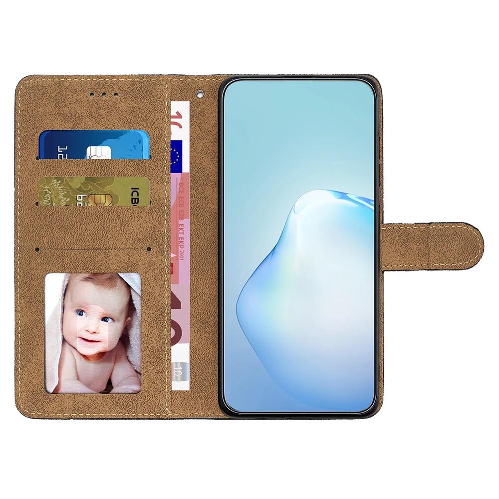 Кожаный чехол-кошелек для iPhone 11 13 Pro Max 12 Mini XR 7 8 6 6S Plus SE3 С подставкой Флип Отсек для карт Минималистичный Защитные чехлы