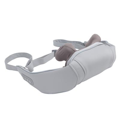 Массажер для шеи и плеч, горячий компресс 2 силы, снятие стресса, электрическая разминающая массажная подушка, серая