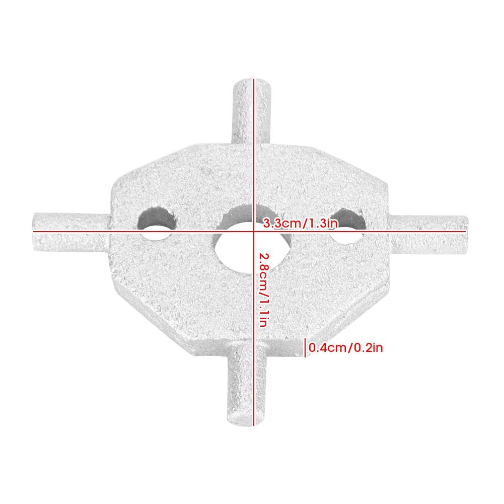 1 Pair Headlight Washer Nozzle Cover Pivot Swivel Cruciform 271893275580 Fit for Jaguar X Type S Type