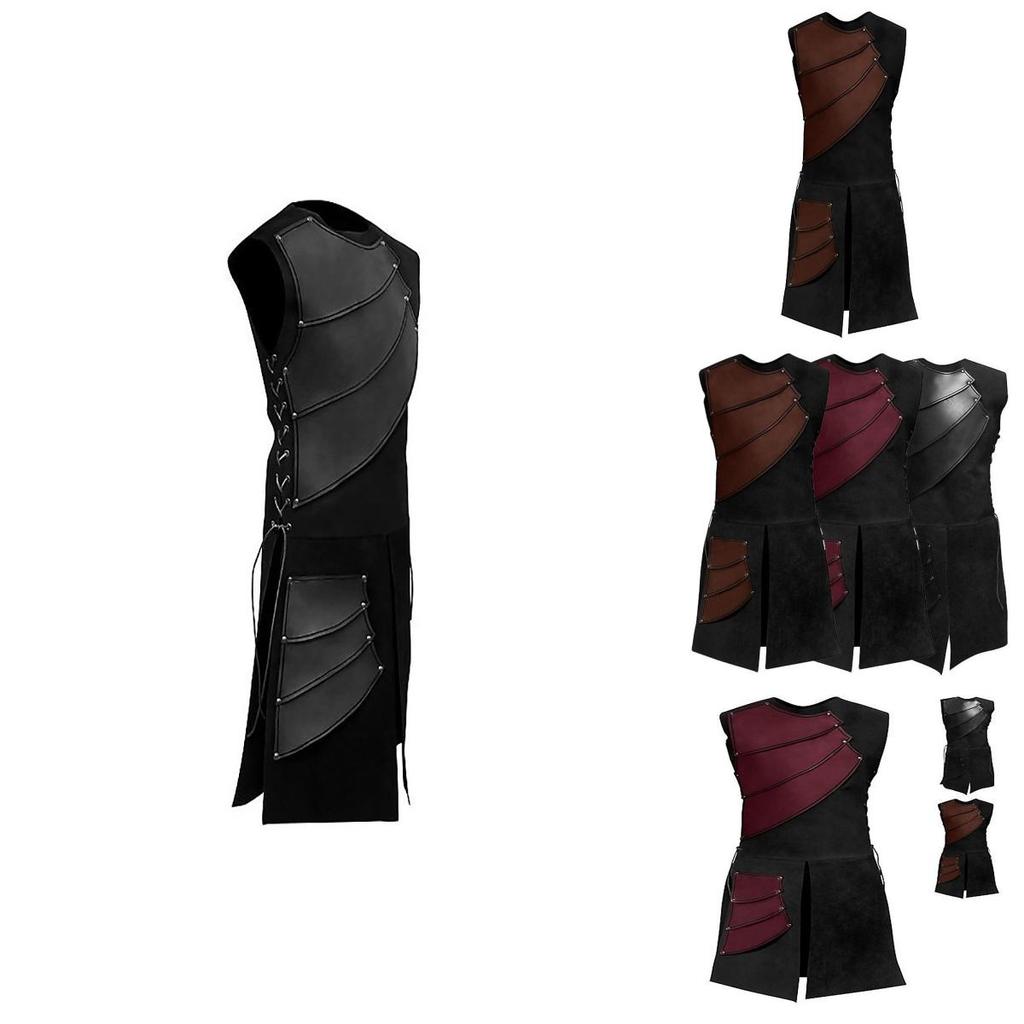 Premium Herren Mittelalterliches Ritterrstung Cosplay Kostm For Men Size M-3xl