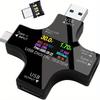 Портативный USB PD Детектор Типа-C Вольтметр Амперметр, Цифровой Дисплей Тестер Для Телефона Планшета Ноутбука И Тестирования PD Адаптеров Питания
