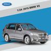 1/24 WELLY BMW X5 модель автомобиля из сплава, литая под давлением металлическая игрушечная модель автомобиля, высокая имитация, коллекция, детские подарки