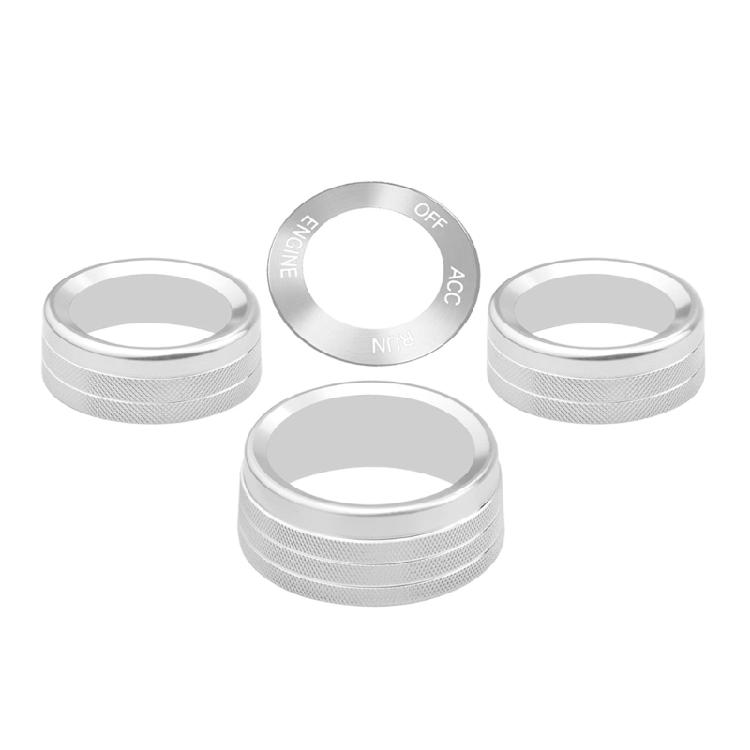 Switch Cover Trim for Challenger- 15-21 Auto Center Console Knob Radio Knob Ring