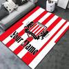Sunderland Association Football Club Custom Name Carpet Rug For Living Room Bedroom Home Sofa Decoration Kids Play Nonslip Floor Mat