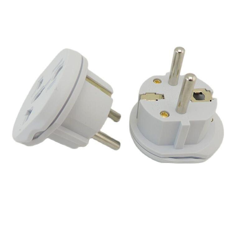 Au Uk Us To Eu Euro Kr Plug Adapter Converter European Travel Ac Electric Power Socket Adapter For Australia America Usa Korea