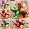 Bite Hand Tyrannosaurus Rex Doll Keychain Dinosaur Rex Bite Hand Keychain  Schoolbag Pendant