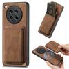 For Oppo Find X8s 5G Magnetic Case Leather Back Cover with Detachable Card Holder