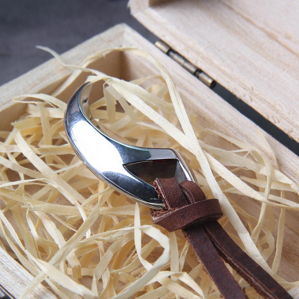 Никогда не увядает волчий клык, ожерелье с шипами, мужское и женское ожерелье из кожи и веревки с зубами животных, модные ювелирные изделия для фитнеса