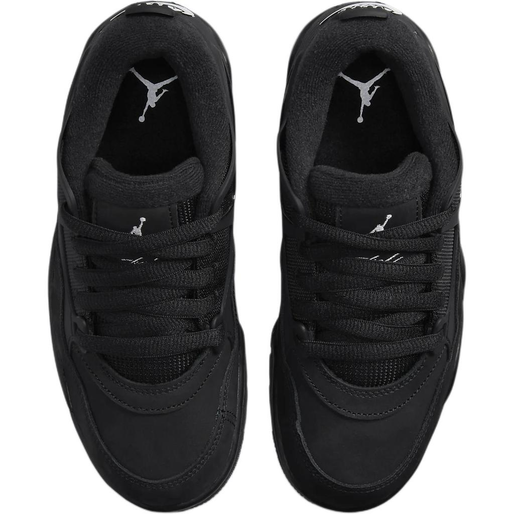 Кроссовки Air Jordan 4 RM GS Black Cat Kids белые FQ7938-004