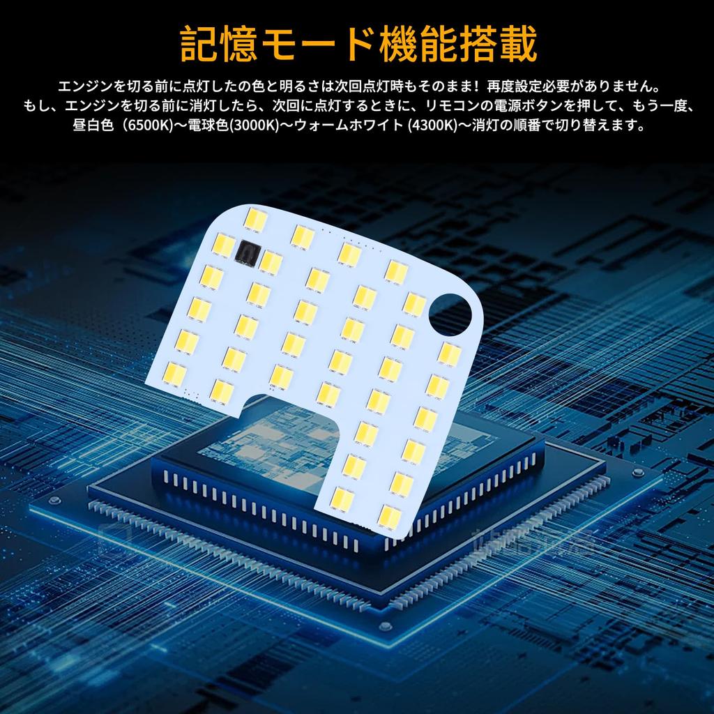 Nissan NV350 Caravan E26 Series LED Interior Light Remote Control Warm and Daylight Easy Includes Special Tools and Instruction Manual Set, New,