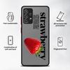 Чехол для телефона для Samsung Galaxy A52S A72 A73 A33 A17 A52 A56 A55 A34 A36 A35 A53 A54 A14 A23 A16 A15 Вишня Клубника