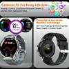 IP68 Smart Watch 1.85-inch High-definition Large-screen Bluetooth Call Fitness Exercise Long Battery Life