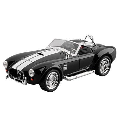 1/22 Ford Shelby Cobra 427 S/C 1965 Литая Модель Автомобиля Игрушка Металлические Литьевые Модели Автомобилей Звук и Свет Игрушки Автомобили для Детей Транспортное Средство