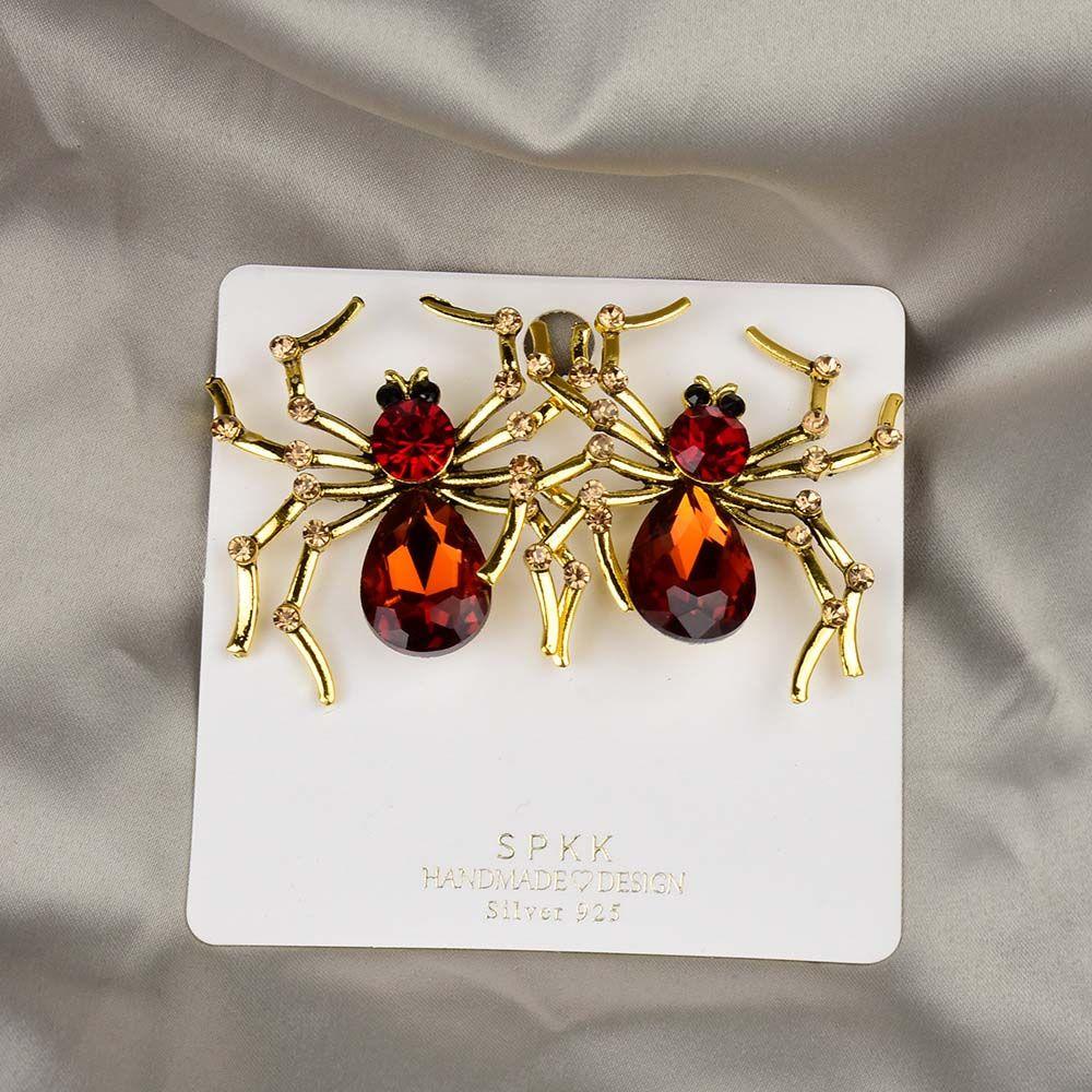 Spider Gifts Stud Earrings Korean Style Dangle Earrings Women Halloween Earrings Party Jewelry