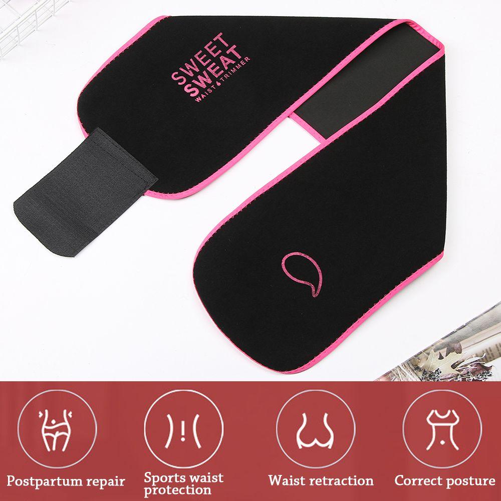 Durable Adjustable Band Wrap Corset Belt Waist Trimmer Belt Slimming Waist Belt Sweat Waist Trainer