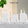 120W Mobile Phone Fast Charging Charger Type-c European PD + USB Suitable for Apple 15 Multi-port Charging Head