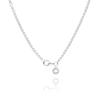 Moment Rolo Chain Silver Necklace